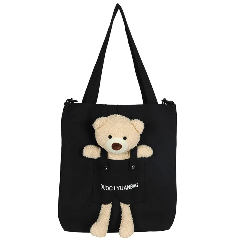 Japanese Bear Doll Cross-body Bag