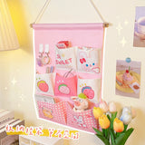Fabric Hanging Bag Wall Door Storage Mobile Phone Dorm