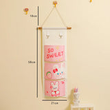 Fabric Hanging Bag Wall Door Storage Mobile Phone Dorm