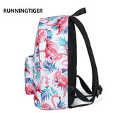 Flamingo Backpack for Junior School Pupils