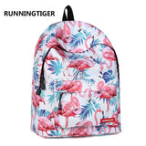 Flamingo Backpack for Junior School Pupils