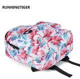 Flamingo Backpack for Junior School Pupils