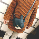 Girls Lovely Cat Mini Handbag Messenger Bags for Kids