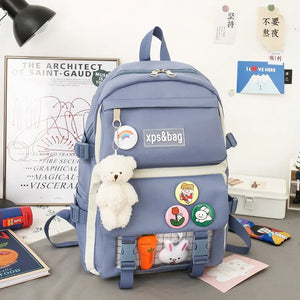 Large Capacity School Backpack for Girls & Boys