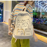 Large Capacity Student Backpack for Girls