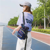 Mini Backpack Rabbit Ear Women Travel Shoulder Bags Colorful Bagpack Rucksack