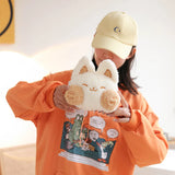 Rabbit Plush Bag Female Furry Messenger Bag Girl Heart Doll Toy Shoulder Bag