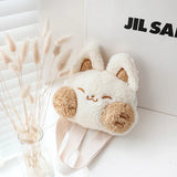 Rabbit Plush Bag Female Furry Messenger Bag Girl Heart Doll Toy Shoulder Bag