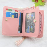 Cat Cartoon Zipper Wallet Women's Purse