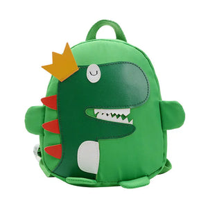 3D Cartoon Dinosaur Mini Backpack for Toddler Kids