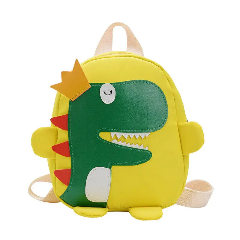 3D Cartoon Dinosaur Mini Backpack for Toddler Kids