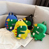 3D Cartoon Dinosaur Mini Backpack for Toddler Kids