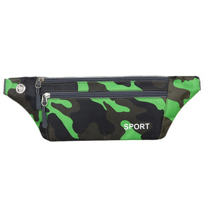 Canvas Waist Pack Outdoor Sports Bag Men Women Cycling Bag