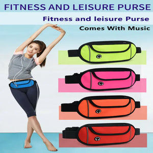 Outdoor Cycling Bum Bag Waist Pouch for Hiking Running Sport