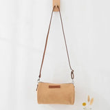 Colorful Retro Cylinder Canvas Crossbody Bag