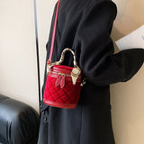 Canaryvelvet Silk Scarf Embellished Women's Shoulder Bag Handbag Crossbody Bag