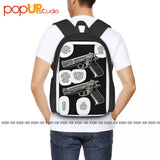 CZ Gunsmith Cats Anime Backpack Large Capacity Travel Art Print Sports Bag