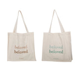 D0LF Canvas Tote Bag Handbags For Women Boho Casual Shoulder Bag