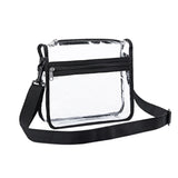 Clear Crossbody Stadium Approved Shoulder Tote Bag