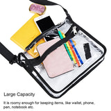 Clear Crossbody Stadium Approved Shoulder Tote Bag