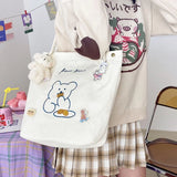 D0LF Corduroy Shoulder Bag Casual Tote Handbag for Wedding Gym Bags