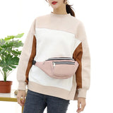 D0LF Nylon Waist Bag Fanny Pack Travel Sling Running Hiking Chest Phone Pouch