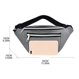 D0LF Nylon Waist Bag Fanny Pack Travel Sling Running Hiking Chest Phone Pouch