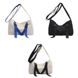 D0LF Crossbody Bag for Women Casual Student School Bookbag