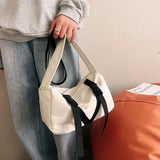 D0LF Crossbody Bag for Women Casual Student School Bookbag