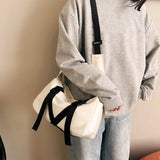 D0LF Crossbody Bag for Women Casual Student School Bookbag