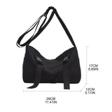 D0LF Crossbody Bag for Women Casual Student School Bookbag