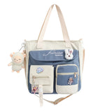D0LF Japanese Style Tote Bag for Women Teen Girls Crossbody School