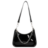 D0LF Leather Messenger Bag Shoulder Bag for Evening Party Shopping