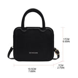 D0LF Women Girls Crossbody Bag Large Capacity Lightweight Shoulder Bag