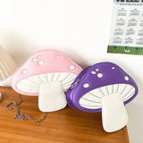 D0LF Mushroom Shape PU Leather Shoulder Crossbody Bag Tote Chain Satchel Purse