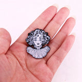 Halloween Horror Brooch for Clothes Lapel Pin Girls' Enamel Pin Jewelry