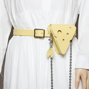 Cheesecake Coin Purse Waist Bag Handbags Fanny Packs Woman Belt Bag