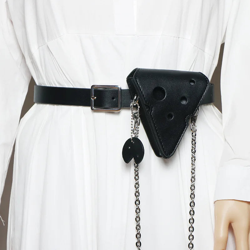 Cheesecake Coin Purse Waist Bag Handbags Fanny Packs Woman Belt Bag