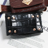 Vintage Lock Belt Bag Mini Waist Purse ZM1075