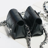 Chain Belt Bag Accessories Detachable Mini Small Waist Bag for Women