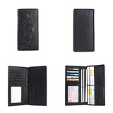 Leather Skull Wallet Women Purse Vintage Men Wallets Clutch Bag ZM0355