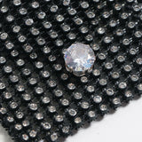 Transparent Rhinestone Bag Women Summer Decoration Shirt Dress Belt Bag
