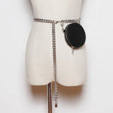 Fashionable Womens Waist Bag Small Round Mini Belt Bag Purses Sac A Main Femme