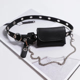 Women Waist Bag Chain Female Purse Bag Bum Sac Banane ZM1007