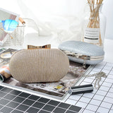 DAIWEI Women's Evening Bag Synthetic Leather Elegant Buttons