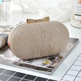 DAIWEI Women's Evening Bag Synthetic Leather Elegant Buttons