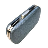 DAIWEI Women's Evening Clutch with Diamonds PU Leather Bag