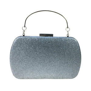 DAIWEI Women's Evening Clutch with Diamonds PU Leather Bag