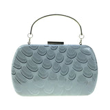 DAIWEI Women's Formal Wedding Evening Clutch with Diamonds PU Leather LACE