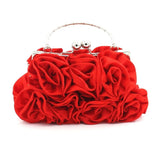 DAIWEI Women's Evening Bag Flower Bride Purse Party Wedding Clutch